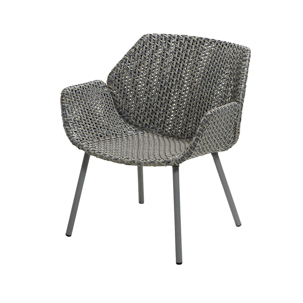 Vibe loungefåtölj, Light grey/grey/taupe Cane-line