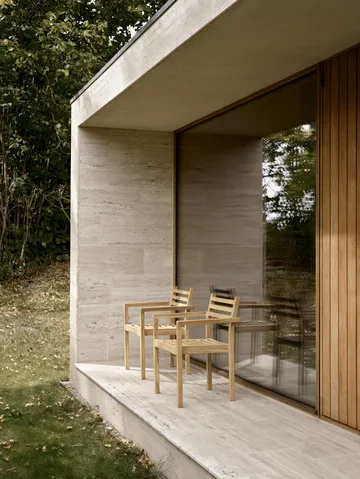AH502 karmstol - Obehandlad teak - Carl Hansen & Søn