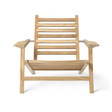 AH603 däckstol - Obehandlad teak - Carl Hansen & Søn