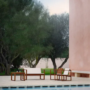 BK12 soffa - Oljad teak - Carl Hansen & Søn