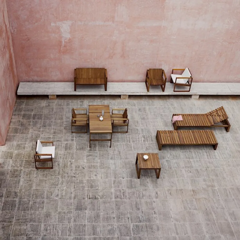 BK12 soffa, Oljad teak Carl Hansen & Søn
