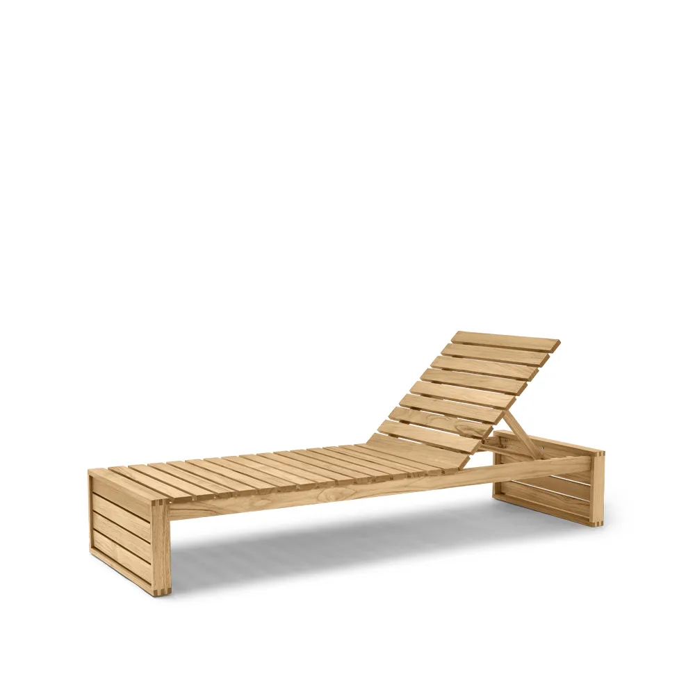 BK14 solsäng, Teak Carl Hansen & Søn