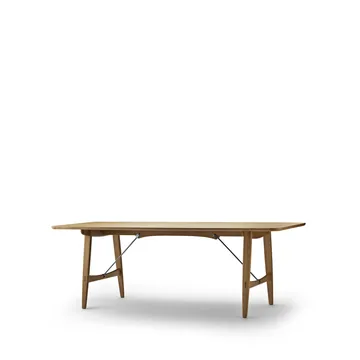 BM1160 Hunting Table matbord - Vitoljad ek-rostfritt stål - Carl Hansen & Søn
