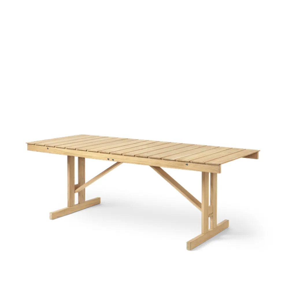 BM1771 matbord, Obehandlad teak Carl Hansen & Søn