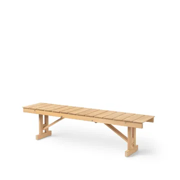 BM1871 bänk - Obehandlad teak - Carl Hansen & Søn