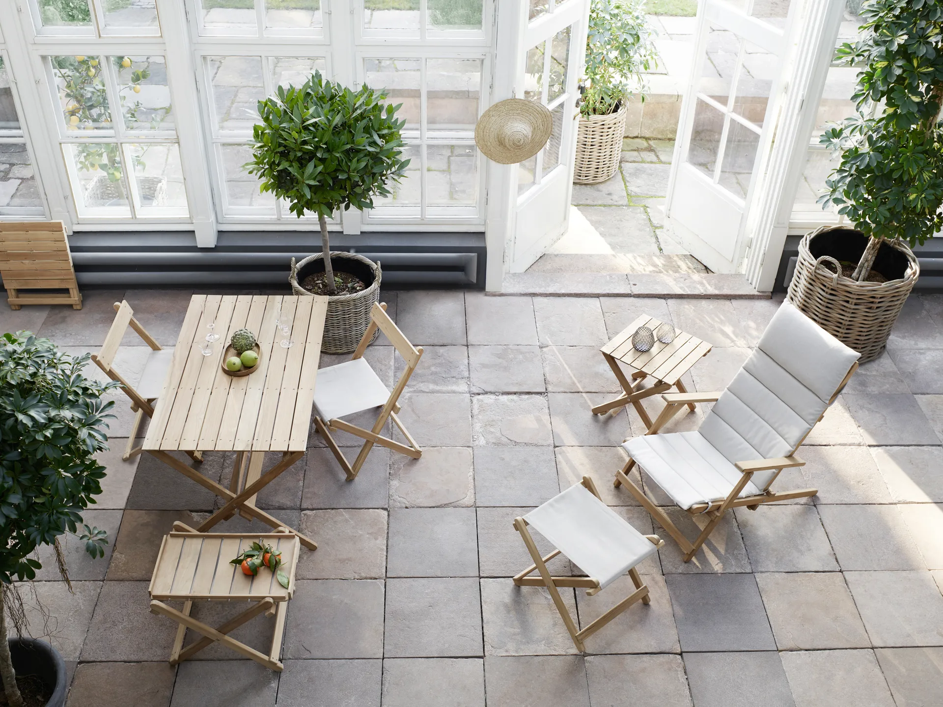 BM3670 matbord, teak, obehandlad Carl Hansen & Søn