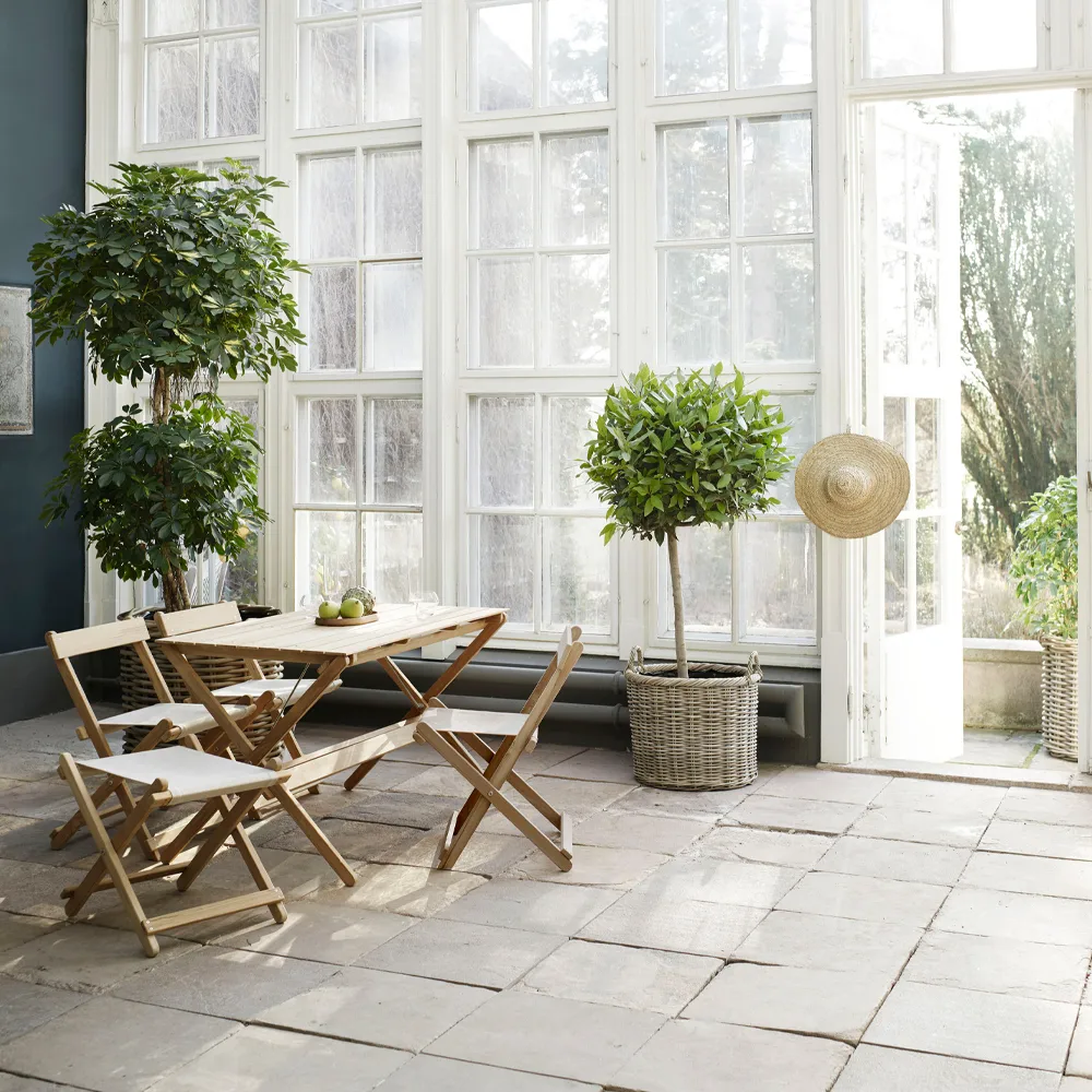 BM3670 matbord, teak, obehandlad Carl Hansen & Søn