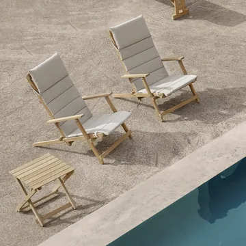 BM5568 däckstol - Teak, obehandlad - Carl Hansen & Søn