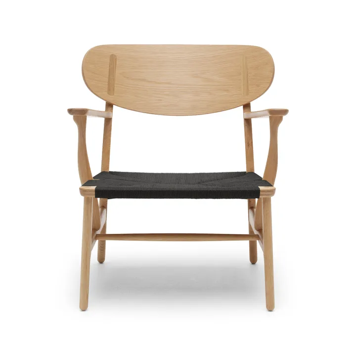 CH22 fåtölj - Såpad ek-svart - Carl Hansen & Søn