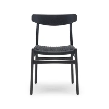 CH23 stol - Svartlackad ek-svart - Carl Hansen & Søn