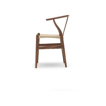CH24 Y-stol - Oljad valnöt-naturflätad - Carl Hansen & Søn