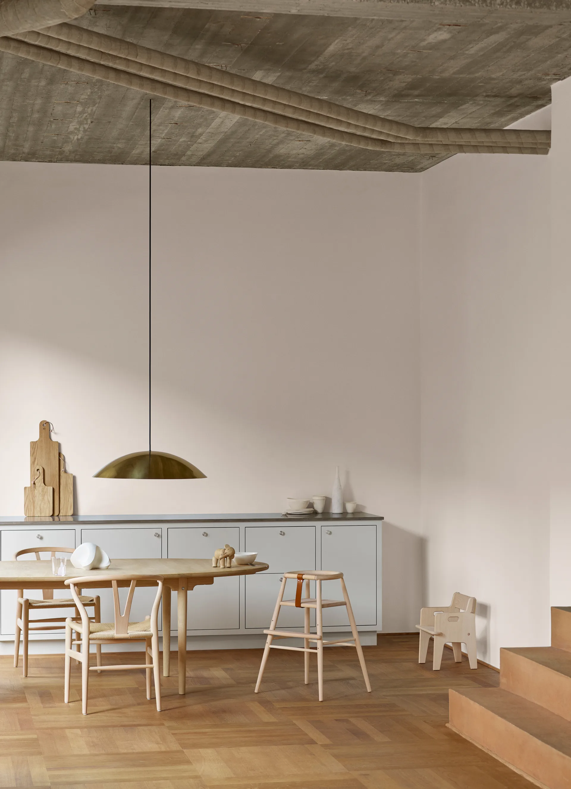 CH24 Y-stol - Såpad bok-naturflätad, 6-pack Carl Hansen & Søn