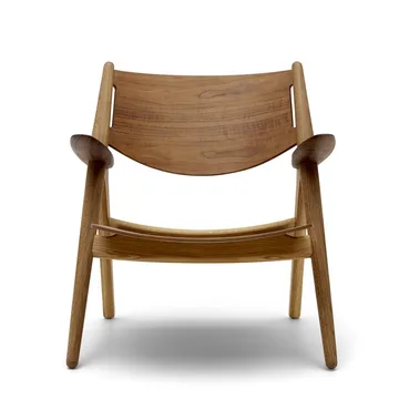 CH28T fåtölj - Valnöt-oljat ekstativ - Carl Hansen & Søn