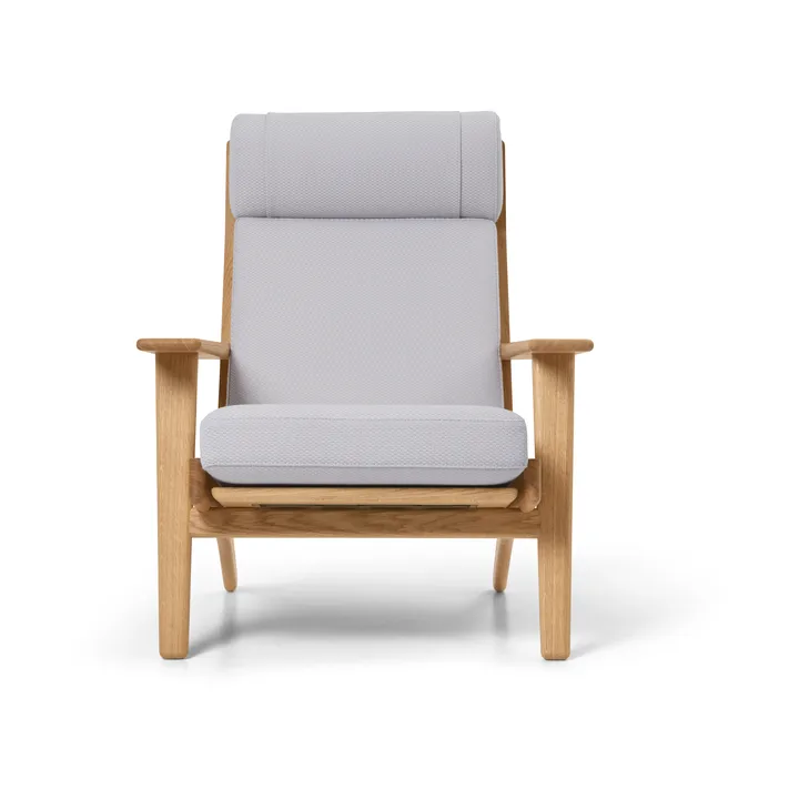 CH291 Lounge Chair fåtölj - Serpentine 0118-oljad ek - Carl Hansen & Søn