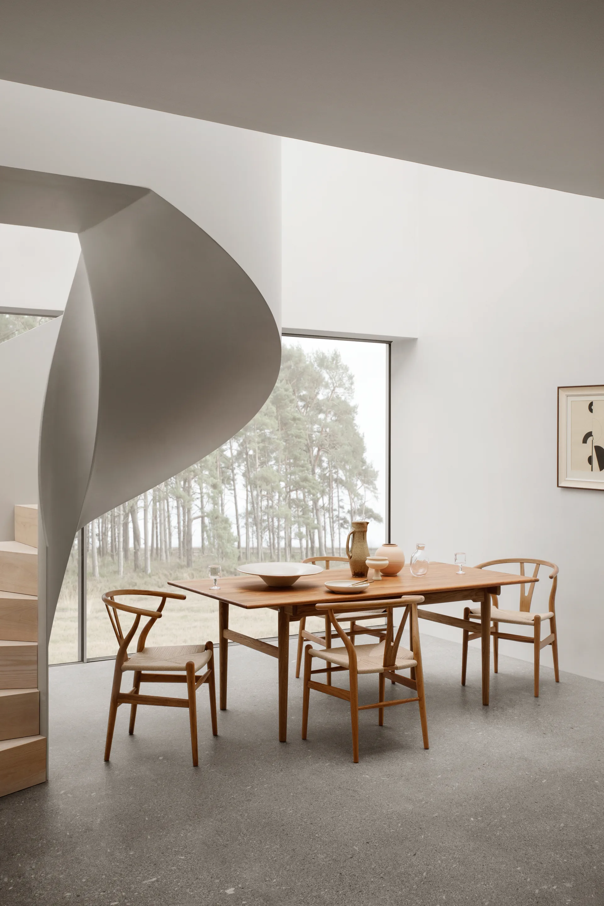 CH327 matbord, Teak-ek 190x95 cm Carl Hansen & Søn