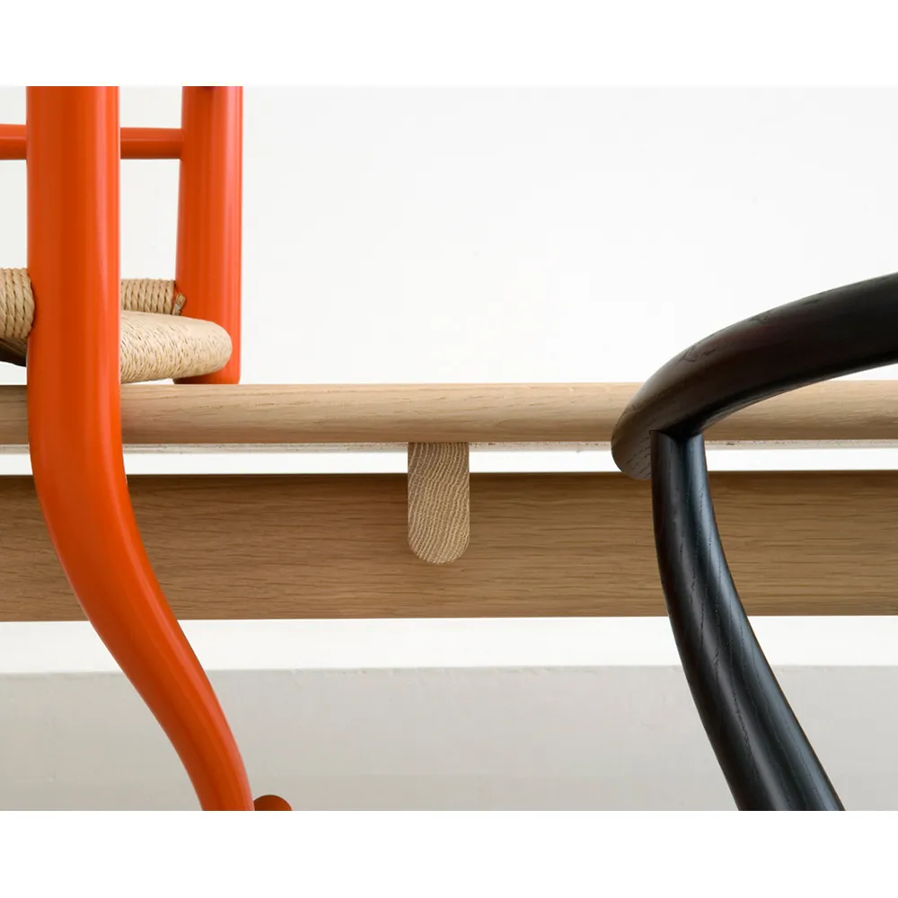 CH327 matbord, Vitoljad ek 248x95 cm Carl Hansen & Søn