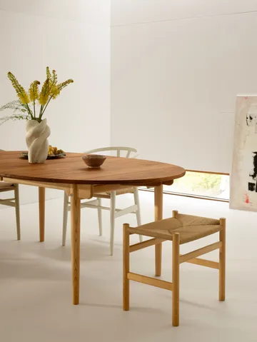 CH338 matbord + 1 ilägg Special Edition - Teak-ek - Carl Hansen & Søn