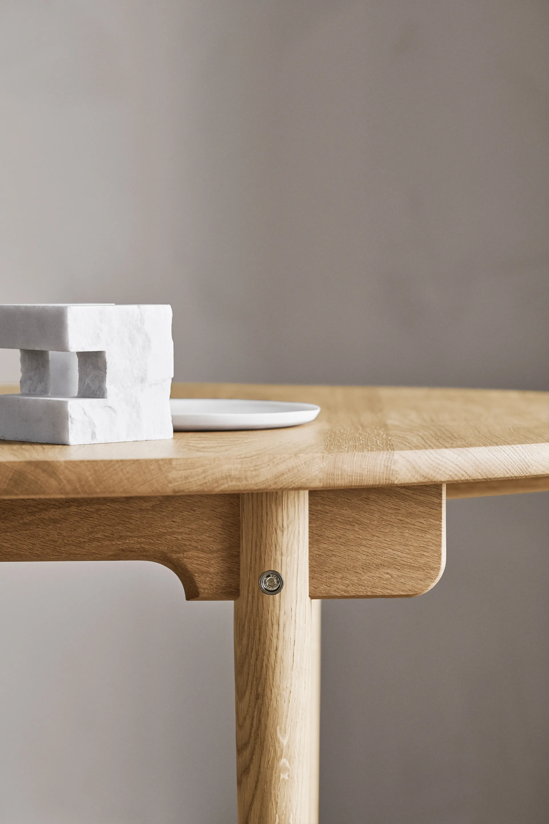 CH338 matbord + CH23 stol 4-pack - Oljad ek-natur Carl Hansen & Søn