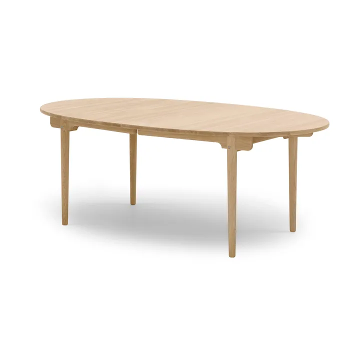 CH338 matbord med plats för 2 ilägg - Oljad ek - Carl Hansen & Søn