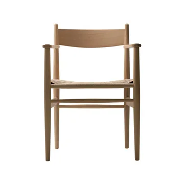 CH37 karmstol - Såpad ek-naturflätad - Carl Hansen & Søn