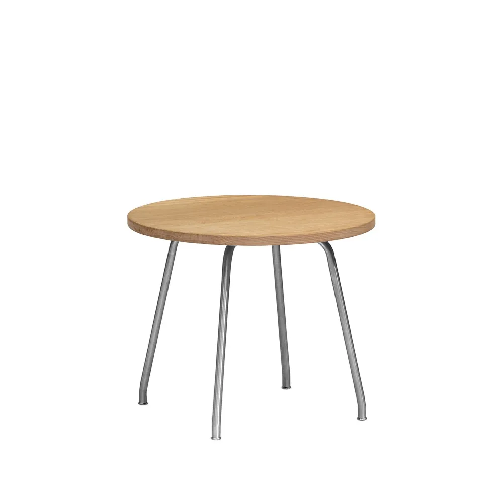 CH415 soffbord Ø55 cm, Oljad ek Carl Hansen & Søn