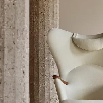 CH78 Mama Bear fåtölj - Fiord 991 tyg-oljad ek - Carl Hansen & Søn