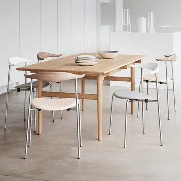 CH88P stol - Thor 301-svart bok-svart stativ - Carl Hansen & Søn