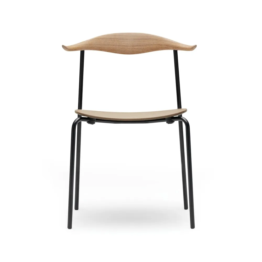 CH88T stol, Klarlackad ek-svartlack Carl Hansen & Søn