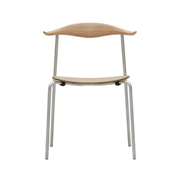 CH88T stol - Oljad ek-rostfritt stål - Carl Hansen & Søn