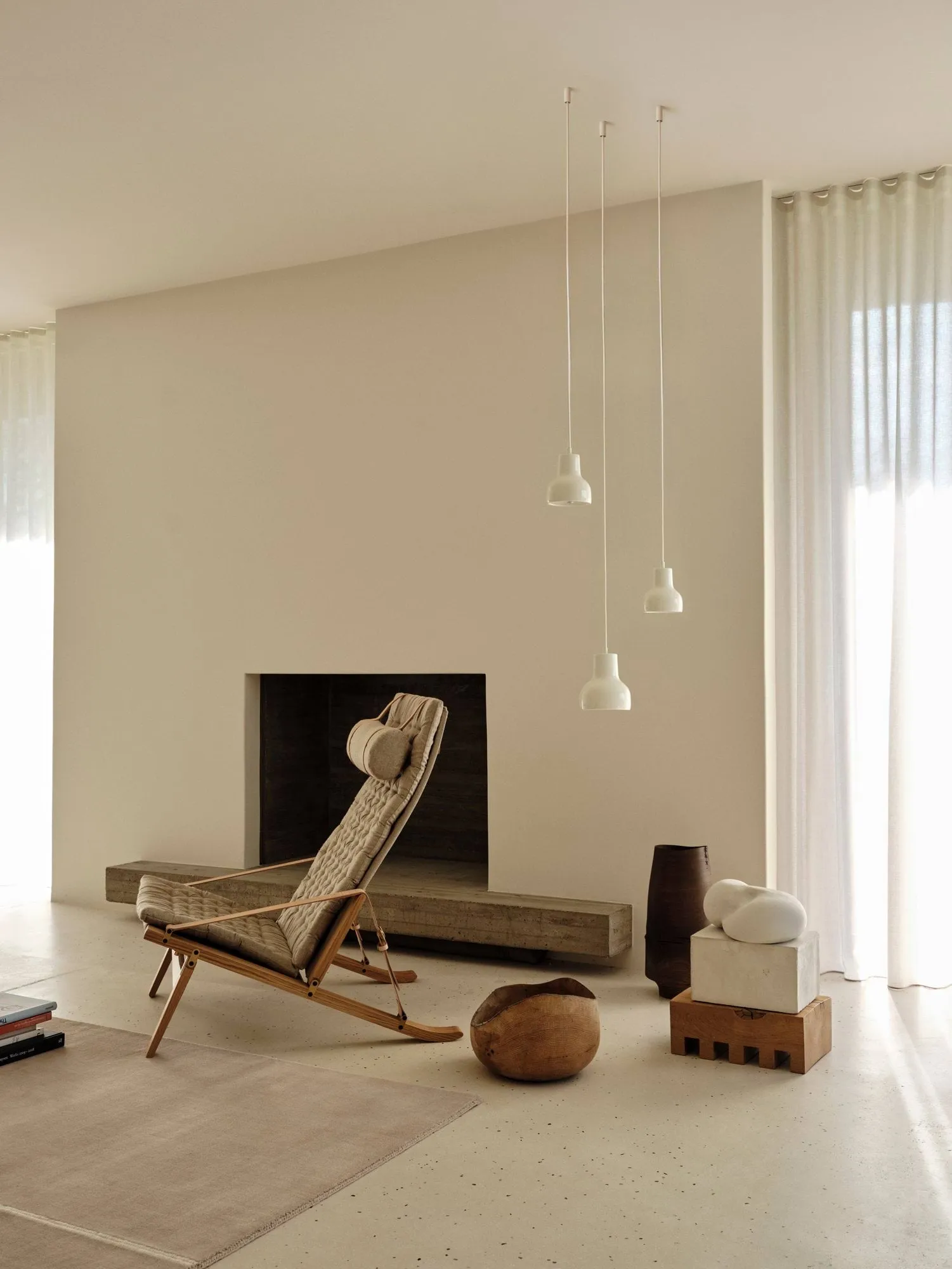 EM82 Porcelight pendel, White metal, Ø11 cm Carl Hansen & Søn