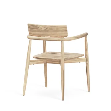 Embrace Outdoor dining chair stol - Teak obehandlad - Carl Hansen & Søn