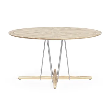 Embrace Outdoor table Ø140 cm - Teak obehandlad - Carl Hansen & Søn