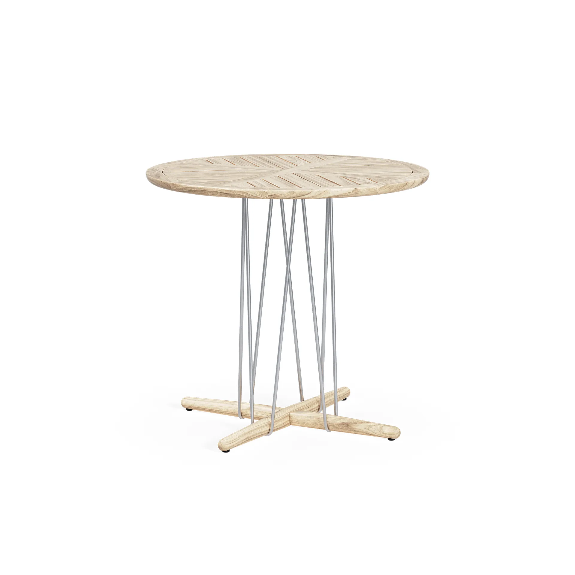 Embrace Outdoor table Ø80 cm, Teak obehandlad Carl Hansen & Søn