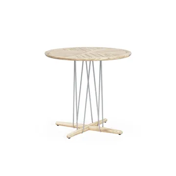 Embrace Outdoor table Ø80 cm - Teak obehandlad - Carl Hansen & Søn