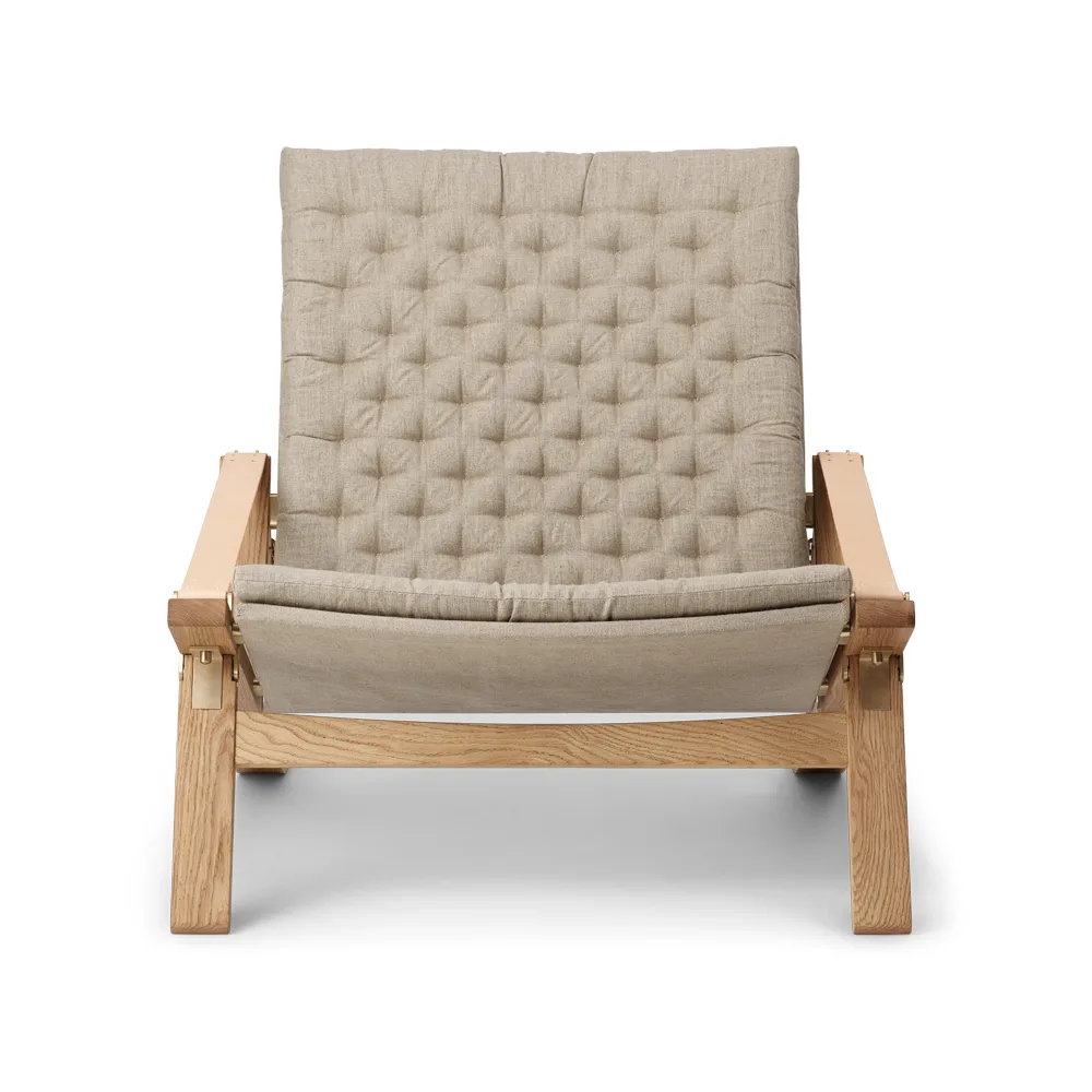 FK11 Plico fåtölj, Canvas natur-oljad ek Carl Hansen & Søn