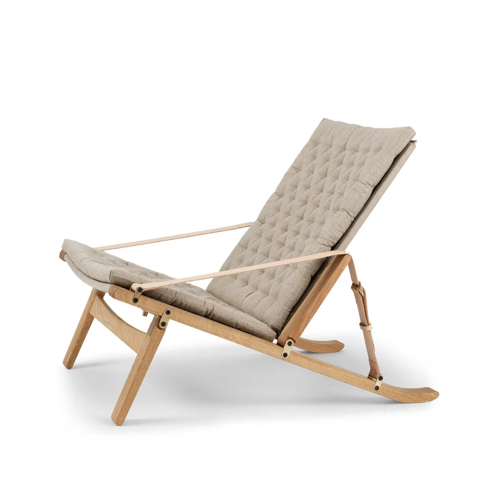 FK11 Plico fåtölj, Canvas natur-oljad ek Carl Hansen & Søn