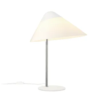 HJW02 Opala bordslampa Midi - White-chrome - Carl Hansen & Søn