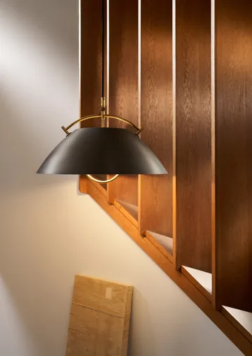 HJW37 The Pendant Birthday Edition - Antik mässing, med hiss, Ø51 cm - Carl Hansen & Søn