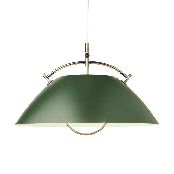 HJW37 The Pendant utan hiss - Dark green-gold - Carl Hansen & Søn