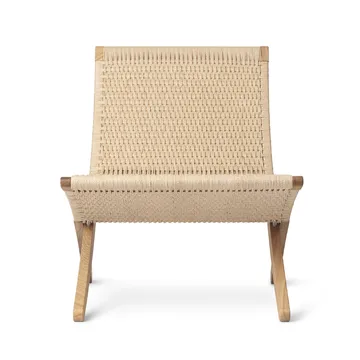 MG501 Cuba fällfåtölj ekstativ - Natur-papperssnöre-såpad - Carl Hansen & Søn