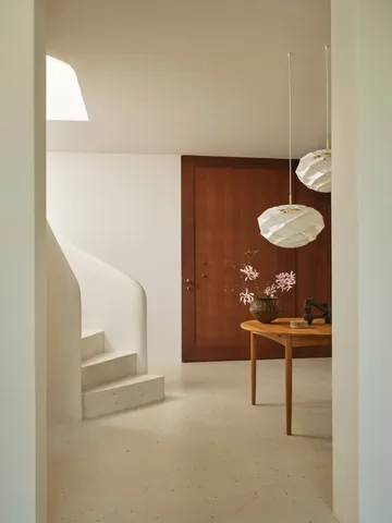 OS111 Begonya pendel - White-brass, Ø50 cm - Carl Hansen & Søn