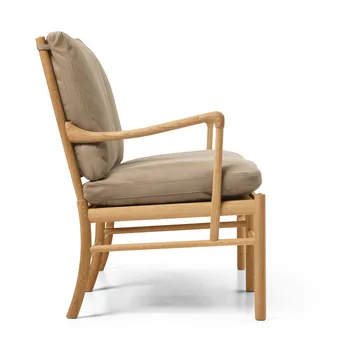 OW149-2 Colonial soffa 2-sits - Terra 20366-oljad ek - Carl Hansen & Søn