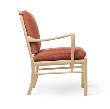 OW149 Colonial chair fåtölj - Re-wool 0558-såpad ek - Carl Hansen & Søn