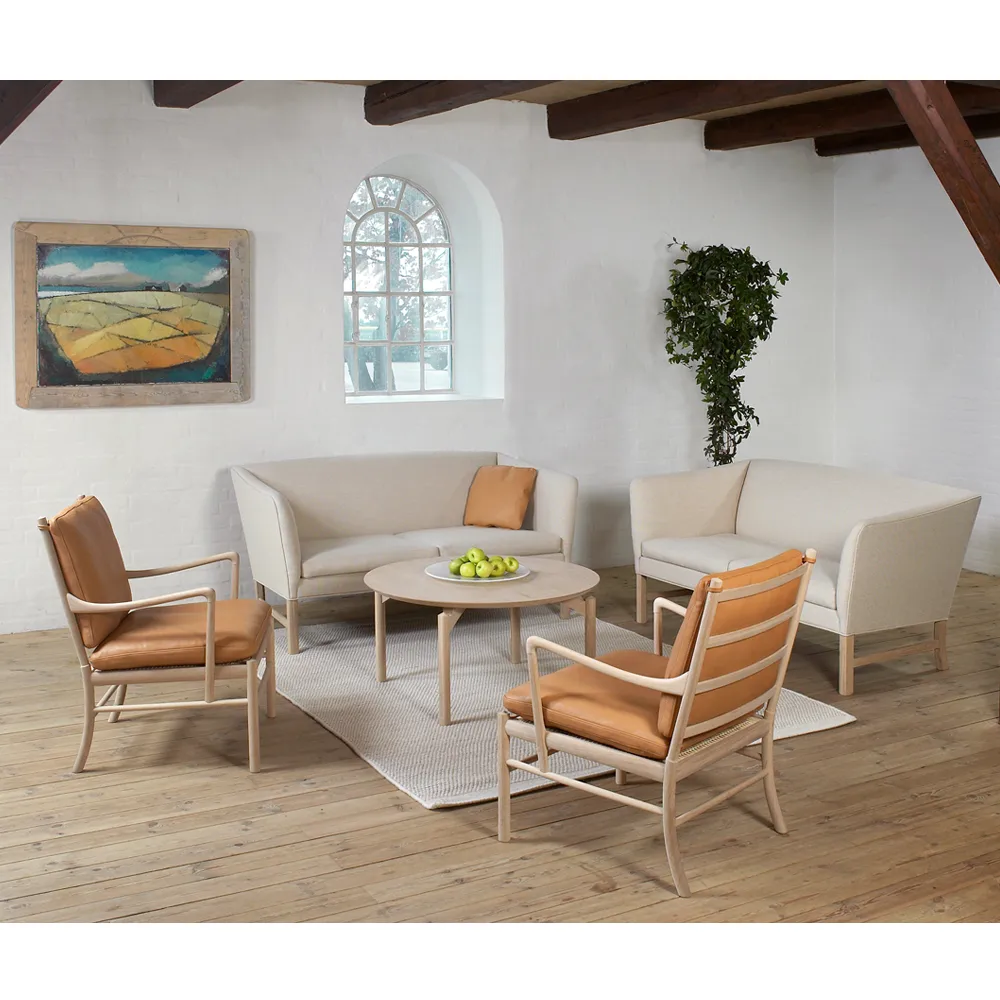 OW149 Colonial chair fåtölj, Thor 301 svart-svartlackad ek Carl Hansen & Søn
