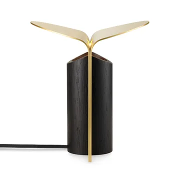 RF200 Petal bordslampa, Black oak-brass - Carl Hansen & Søn