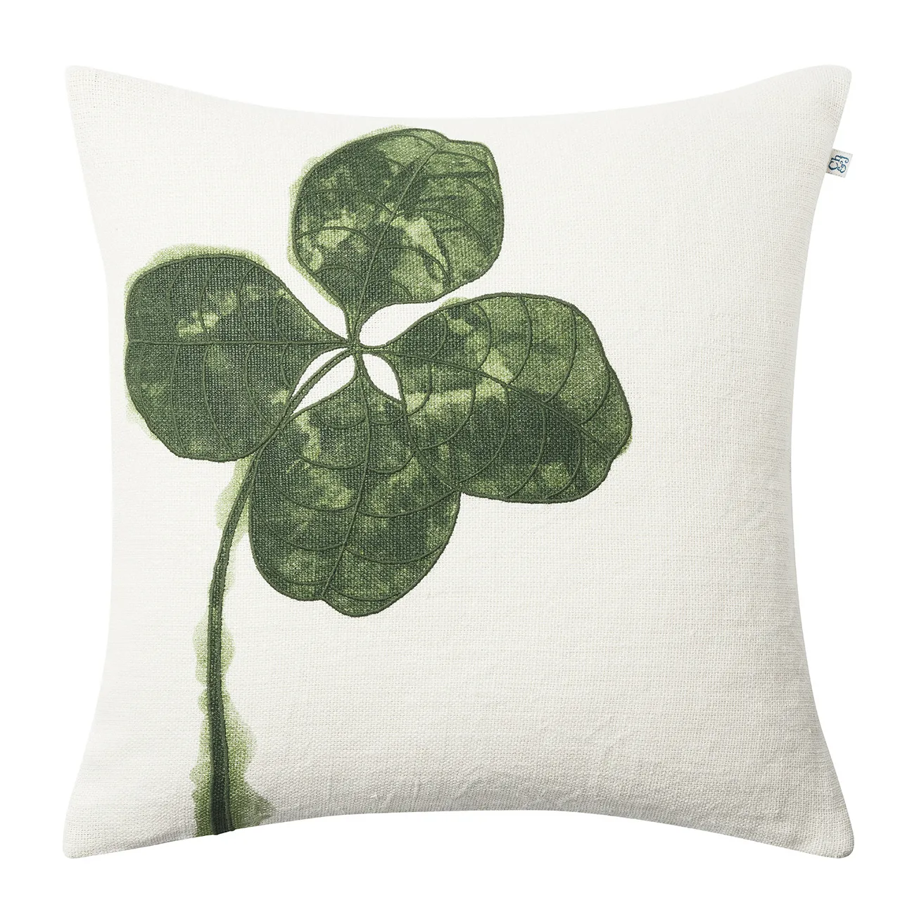 4-Leaf kuddfodral 50x50 cm, Green-cactus green Chhatwal & Jonsson