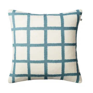 Amar kuddfodral 50x50 cm - White-blue-aqua - Chhatwal & Jonsson