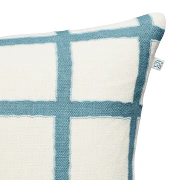 Amar kuddfodral 50x50 cm - White-blue-aqua - Chhatwal & Jonsson