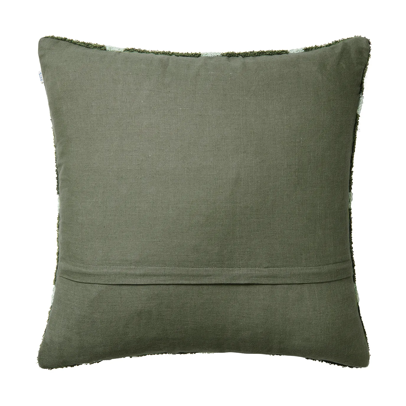 Check kuddfodral 50x50 cm, Cactus green-aqua Chhatwal & Jonsson