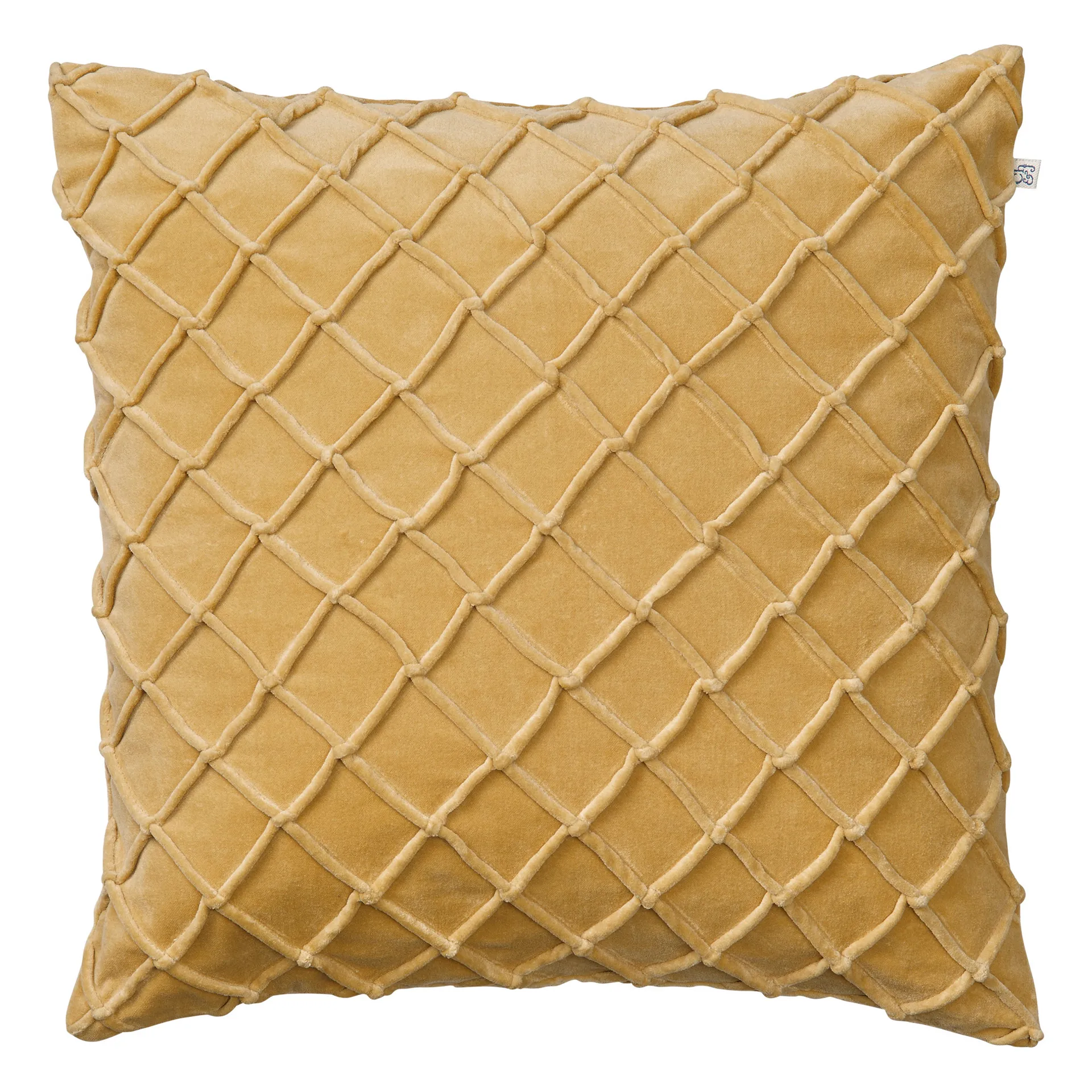 Deva kuddfodral 50x50 cm, Spicy yellow Chhatwal & Jonsson